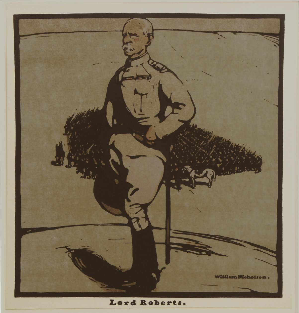 Lord Roberts, około 1902 (chromolitho) autorstwa William Nicholson