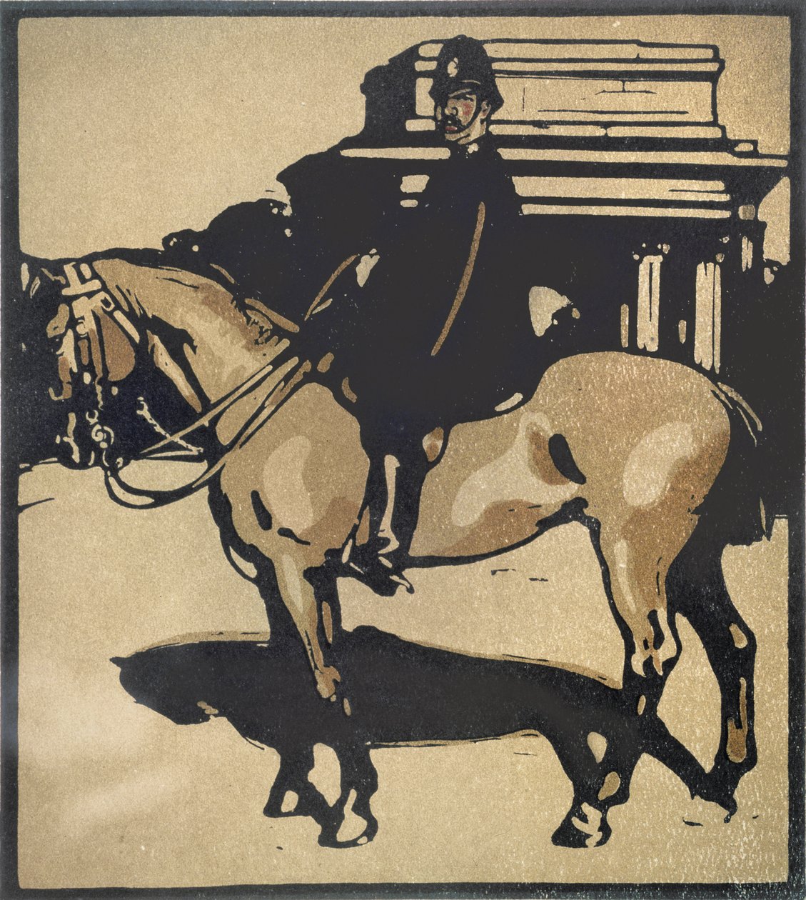 Policjant z „London Types” wydany przez Williama Heinemanna autorstwa William Nicholson