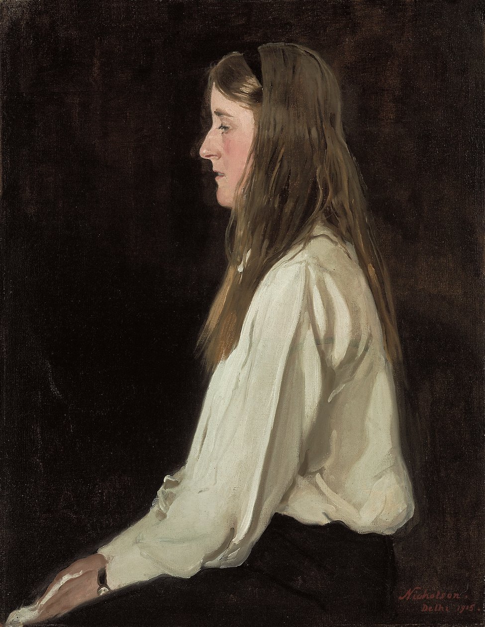 Portret Diamond Hardinge (1900-1927) autorstwa William Nicholson