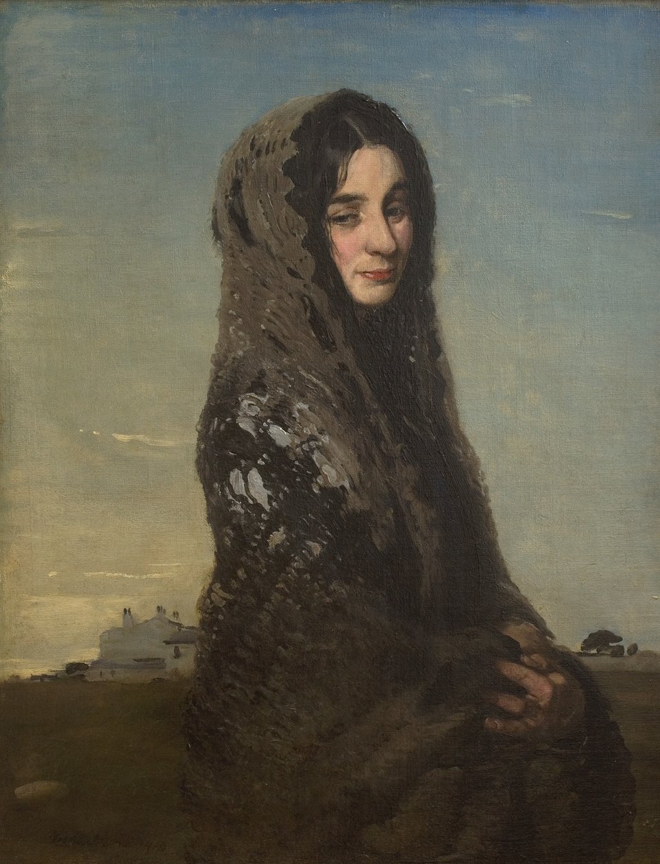 Szary szal autorstwa William Nicholson