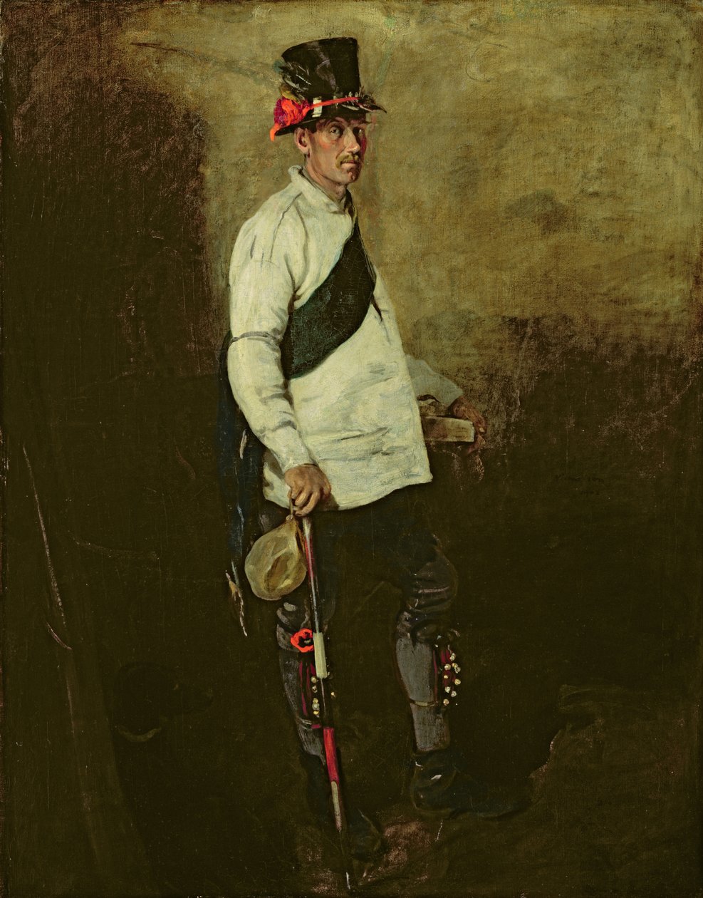 Tancerz Morrisa (olej na płótnie) autorstwa William Nicholson