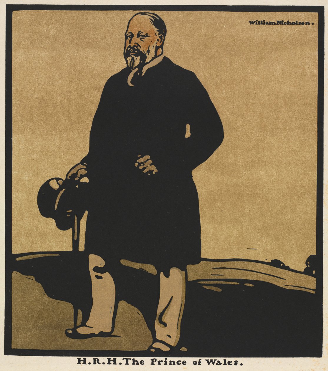 Dwanaście portretów: H.R.H. Książę Walii autorstwa William Nicholson