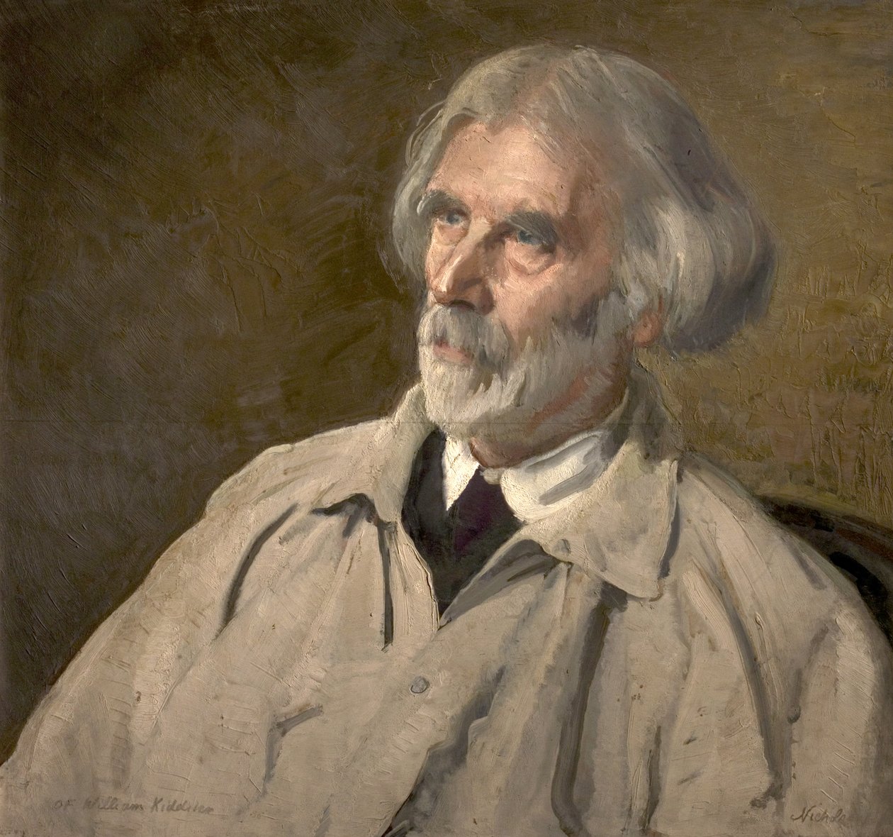 William Kiddier (olej na drewnie) autorstwa William Nicholson