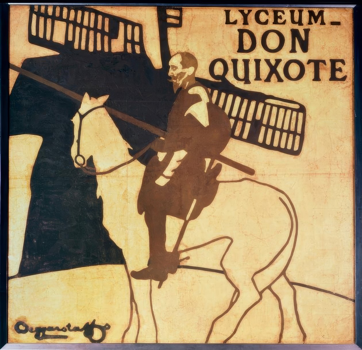 Liceum – Don Kichot autorstwa William Nicholson und James Pryde