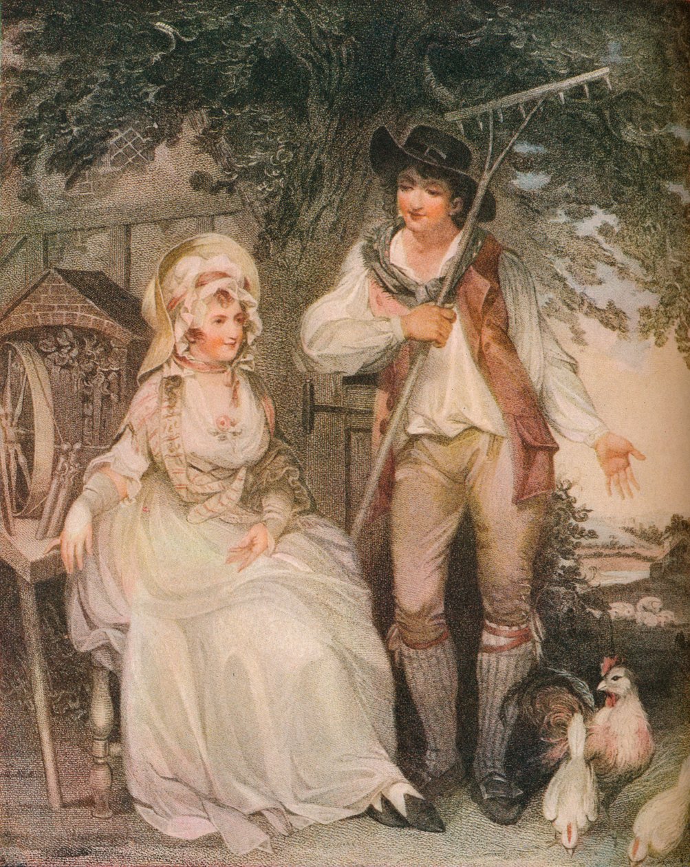 Gospodarstwo, ok. 1797 autorstwa William Nutter