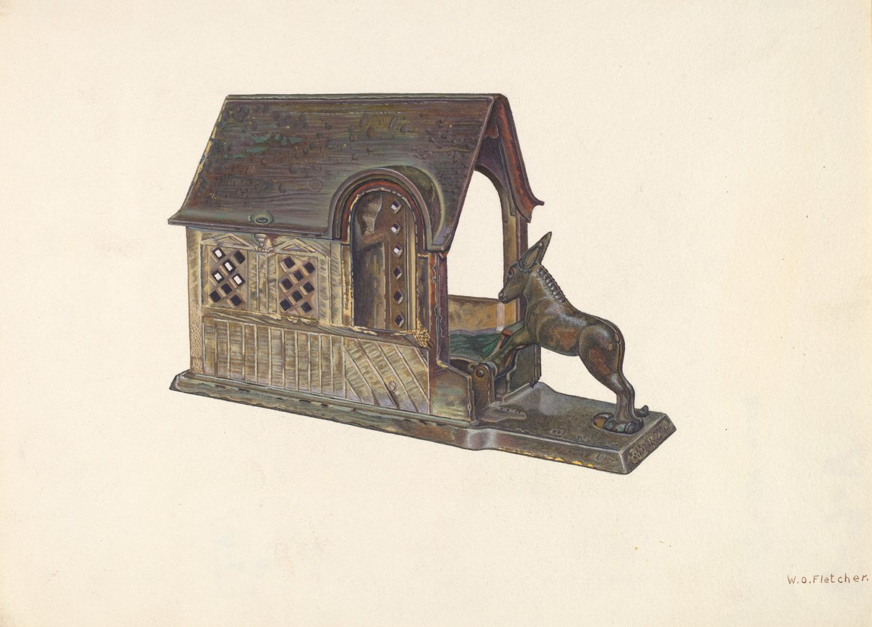 Bank Zabawek, ok. 1940. autorstwa William O. Fletcher
