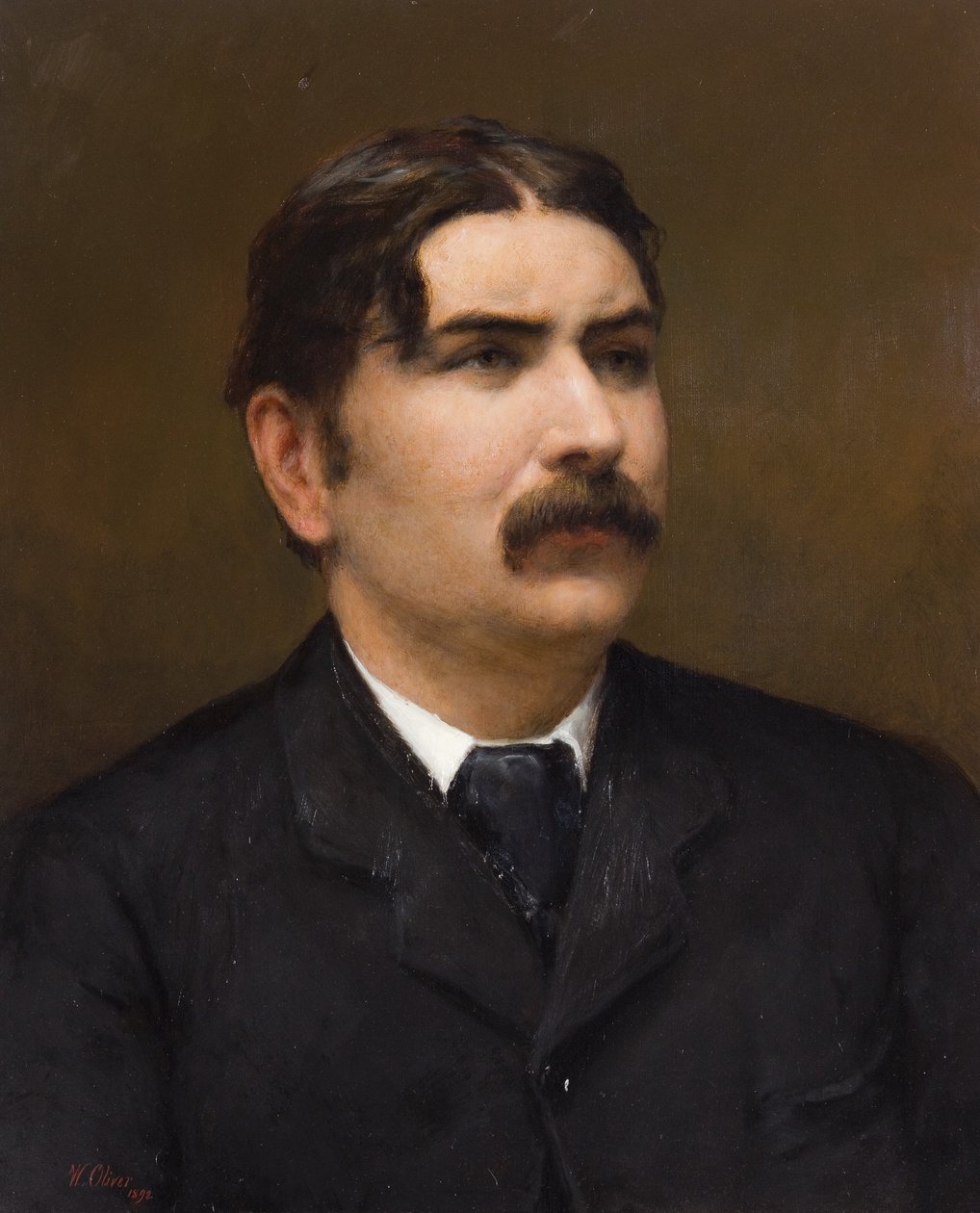 Sir E. Vincent Evans (1851-1934) autorstwa William Oliver