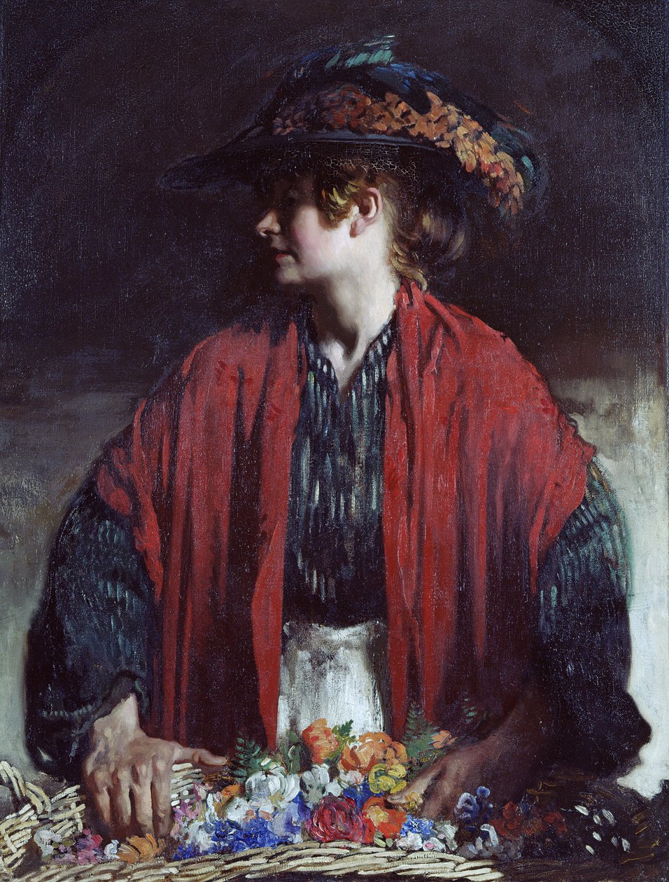 Lottie of Paradise Walk (olej na płótnie) autorstwa William Orpen