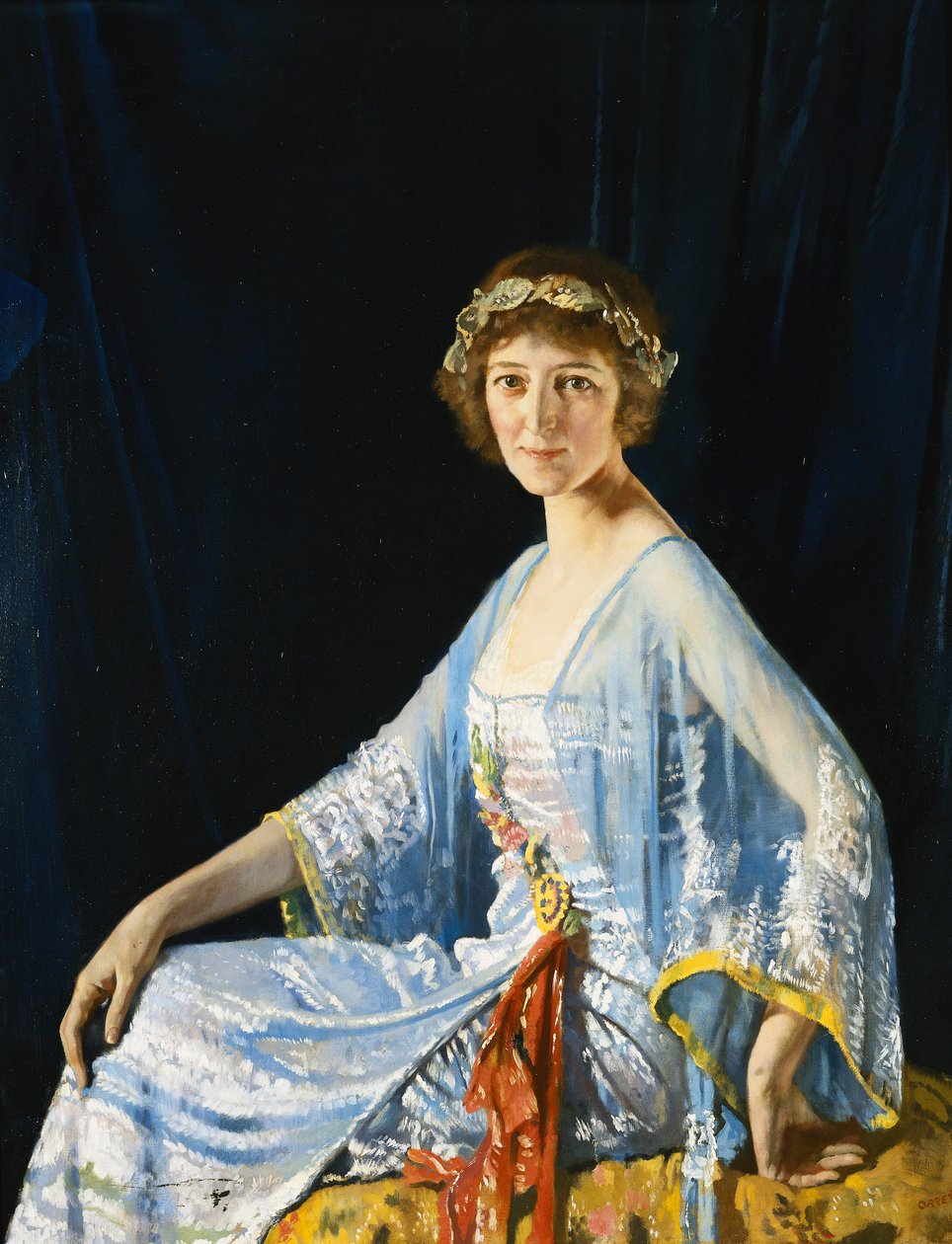 Pani Georgina Bęben, 1920 autorstwa William Orpen