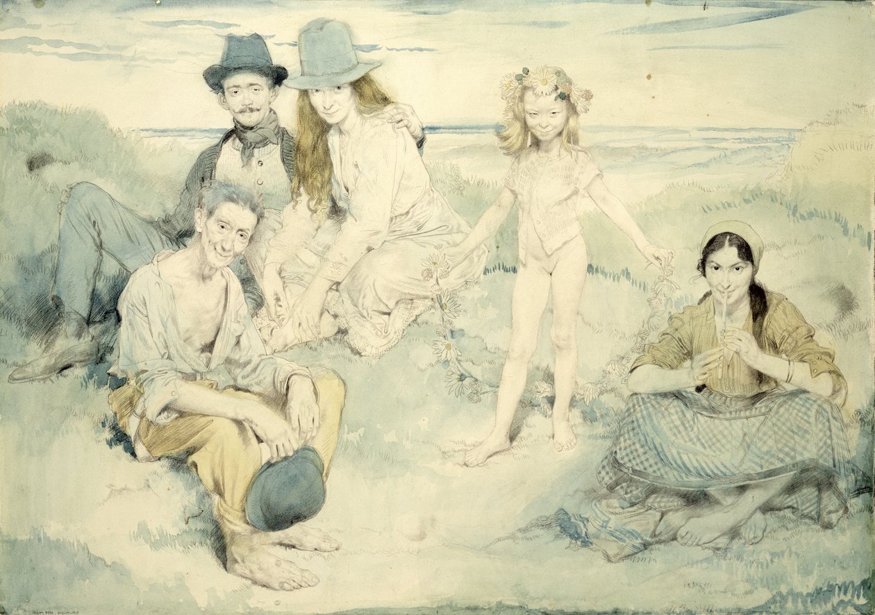 Na irlandzkim wybrzeżu autorstwa William Orpen