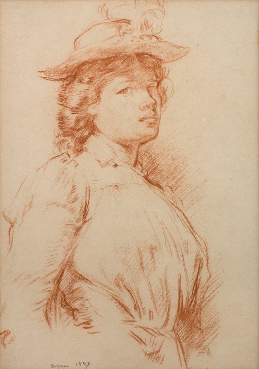 Portret Idy Nettleship autorstwa William Orpen