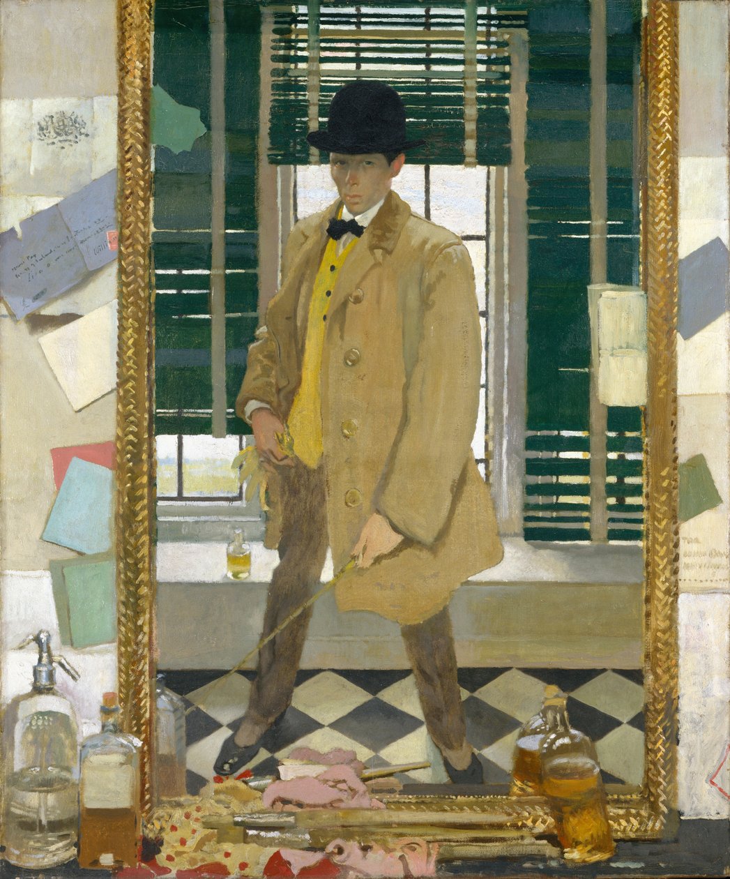 Autoportret, ok. 1910 autorstwa William Orpen
