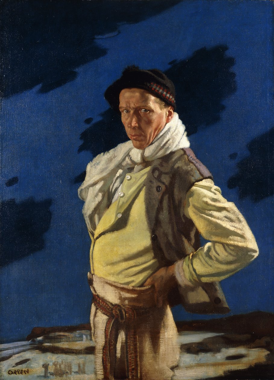 Człowiek z Aran autorstwa William Orpen