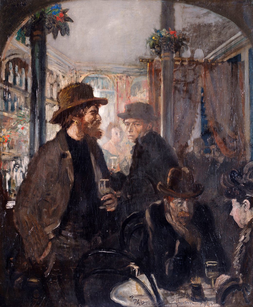 Dom publiczny Nell Gwynne, 1906 autorstwa William Orpen