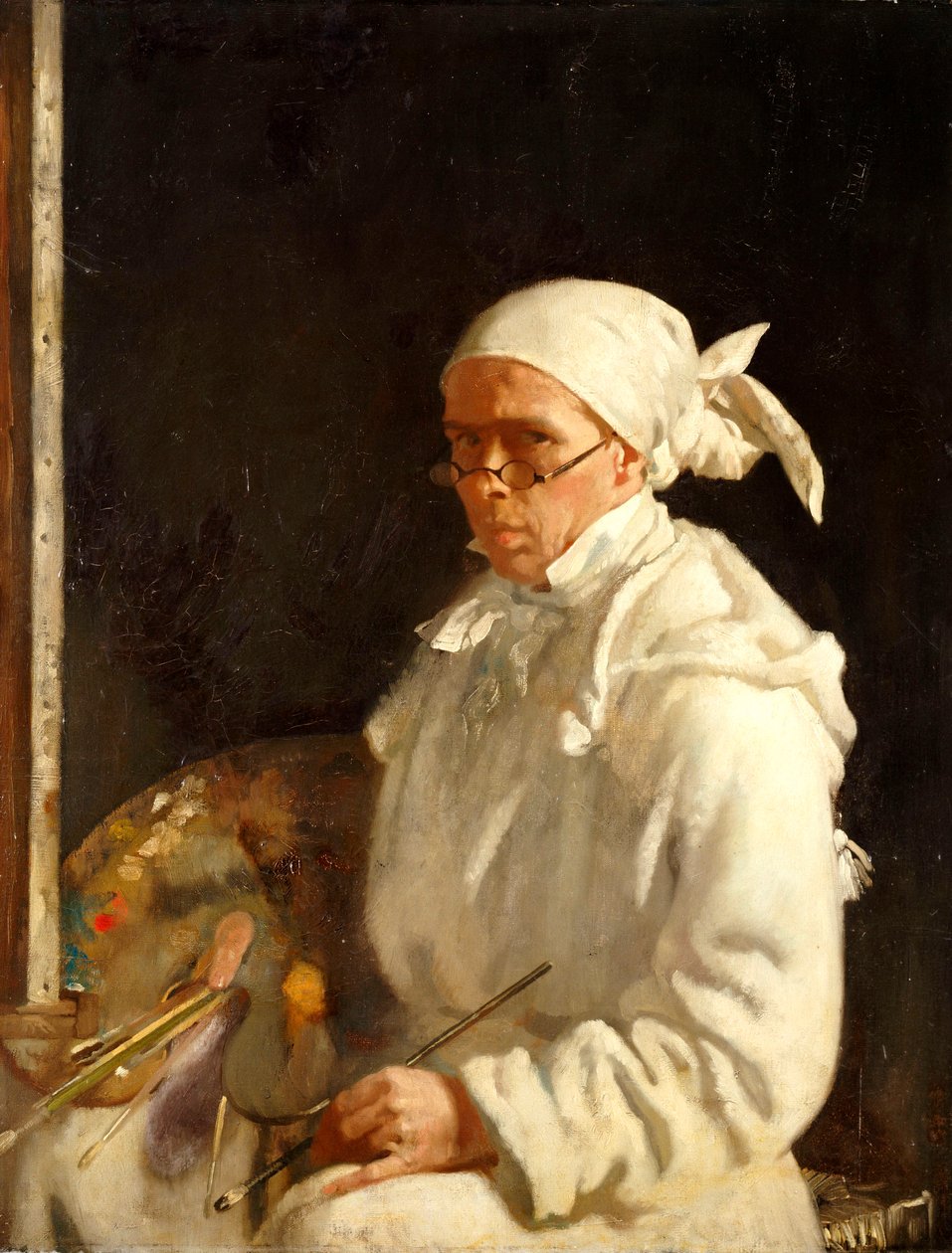 Malarz: Autoportret w okularach, 1907 autorstwa William Orpen
