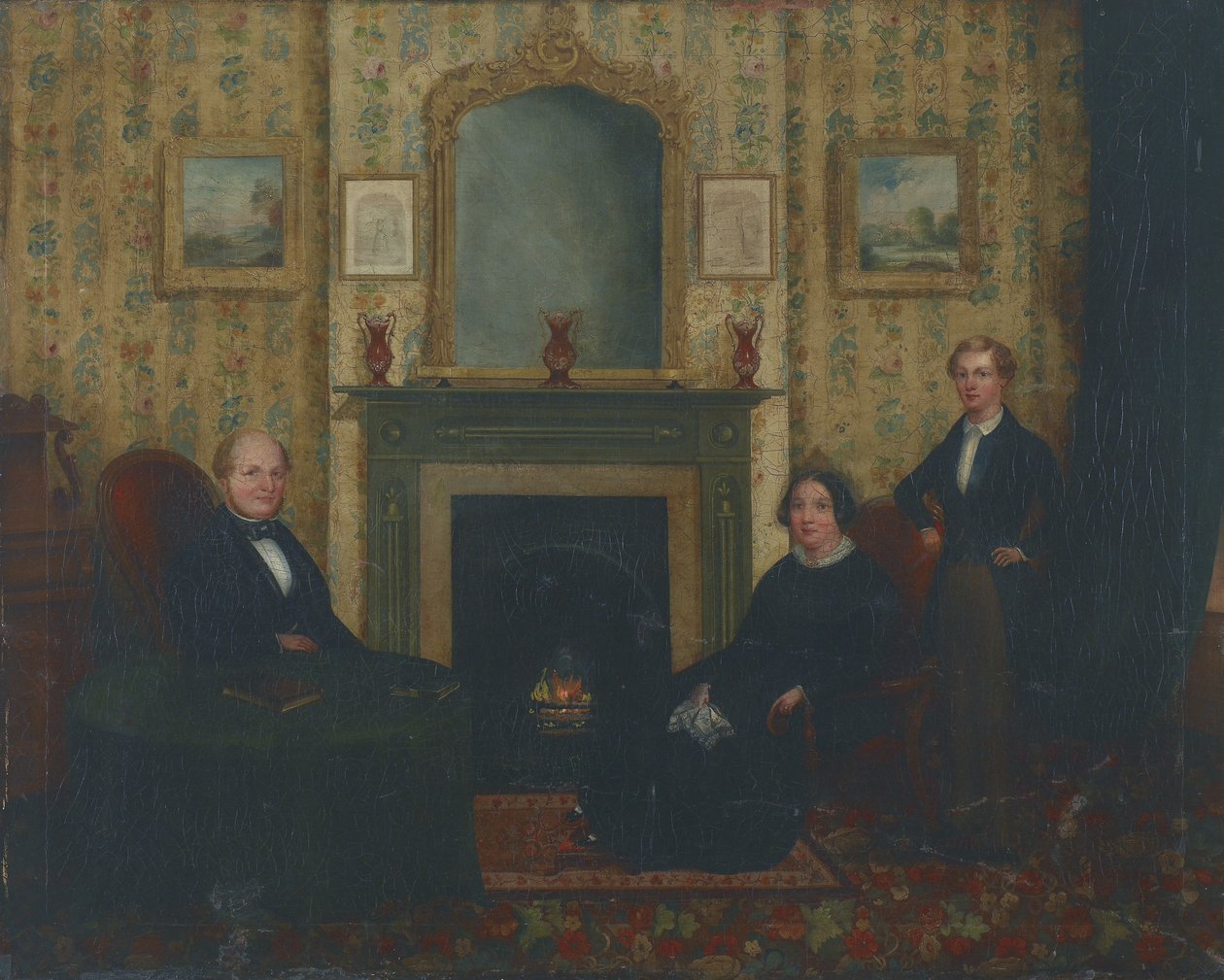 Rodzina Glen z Hull autorstwa William Overend Geller