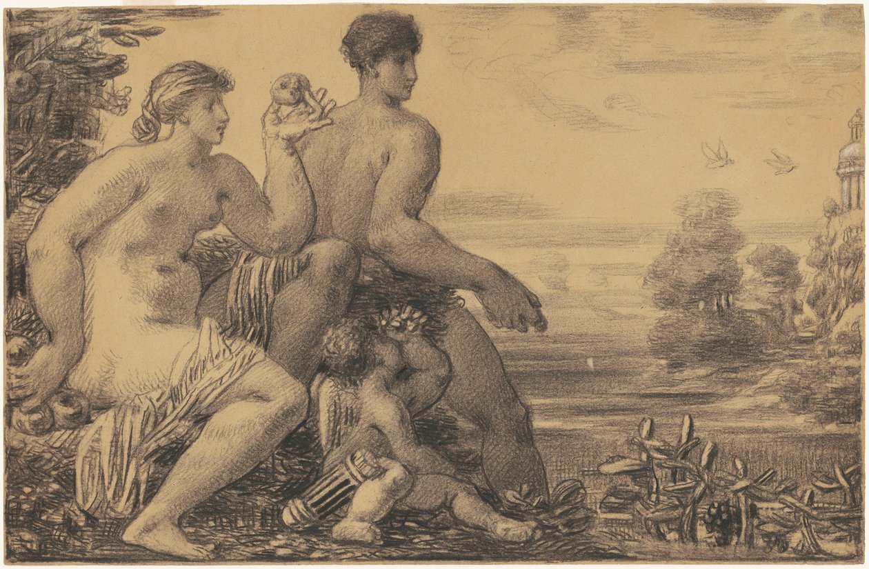 Wenus, Mars i Kupidyn autorstwa William P. Babcock