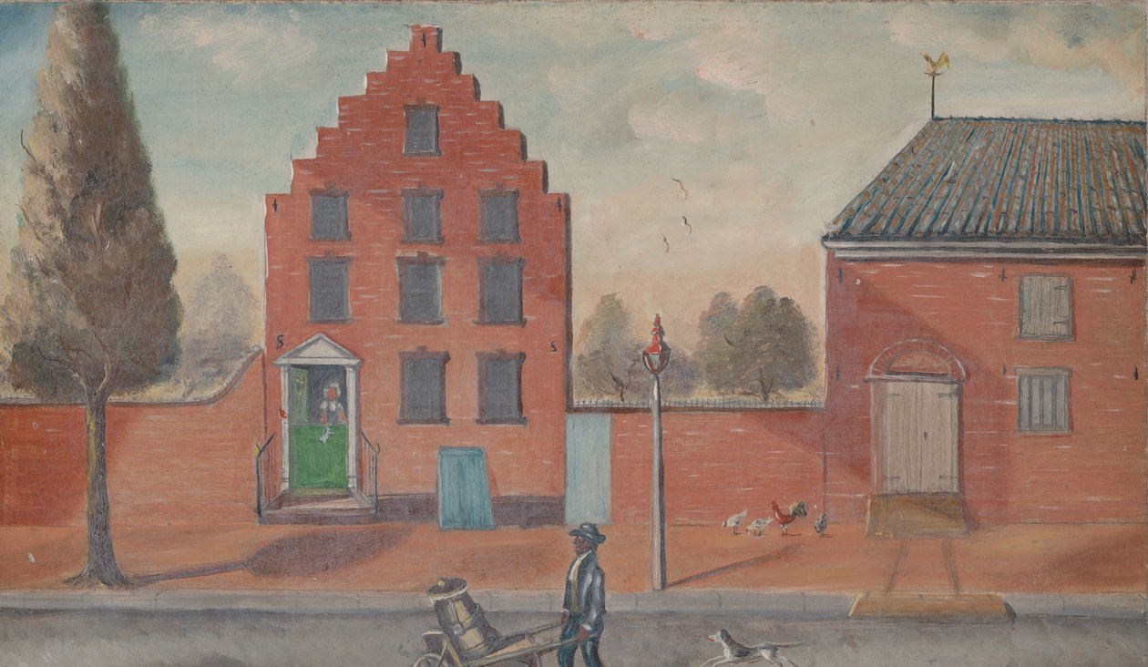 Pedlar Maślanka, lata 70. XIX wieku. autorstwa William P. Chappel