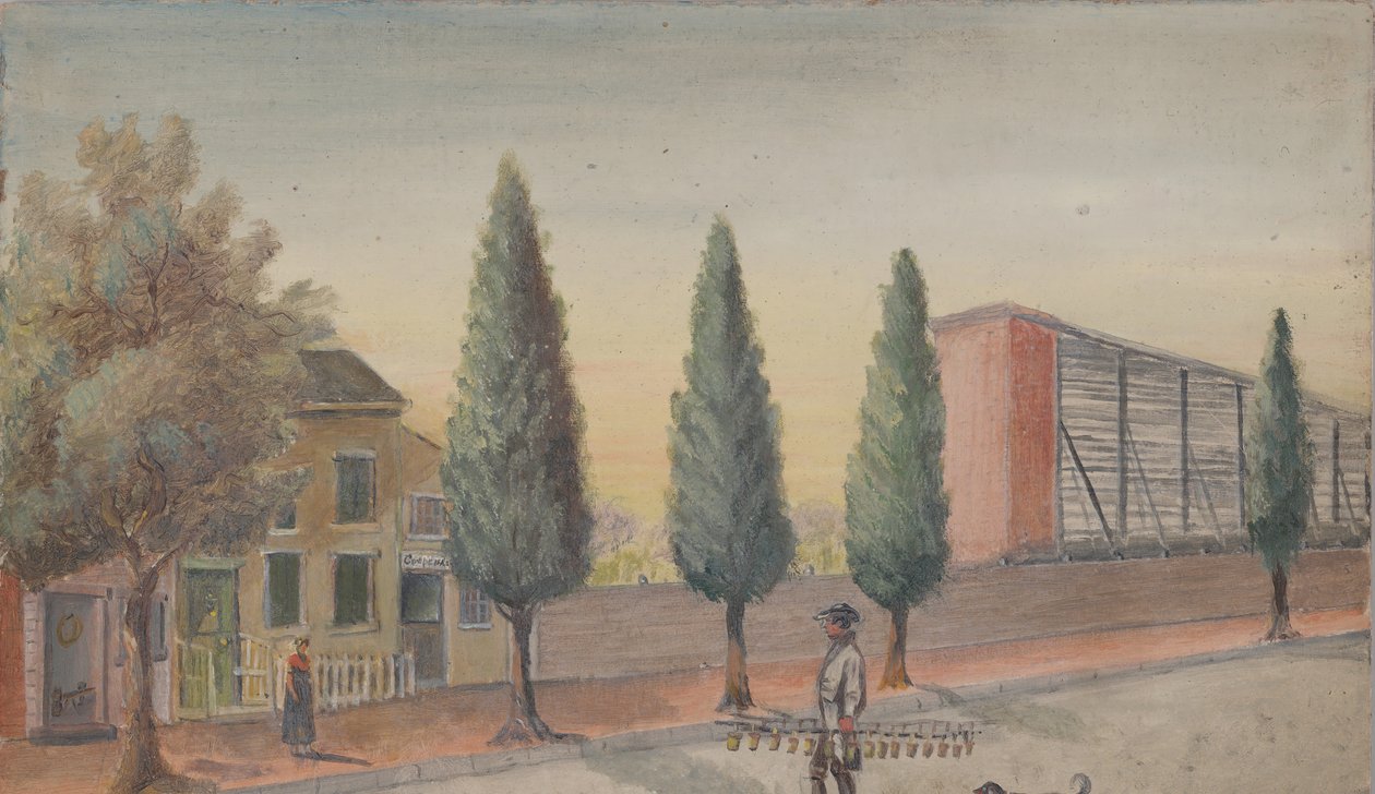 Klocki truskawkowe, lata 70. XIX wieku. autorstwa William P. Chappel