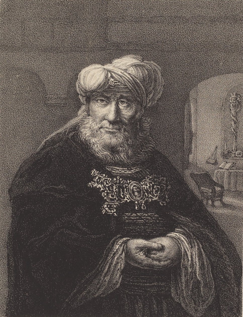 Rabin żydowski. autorstwa William P Sherlock