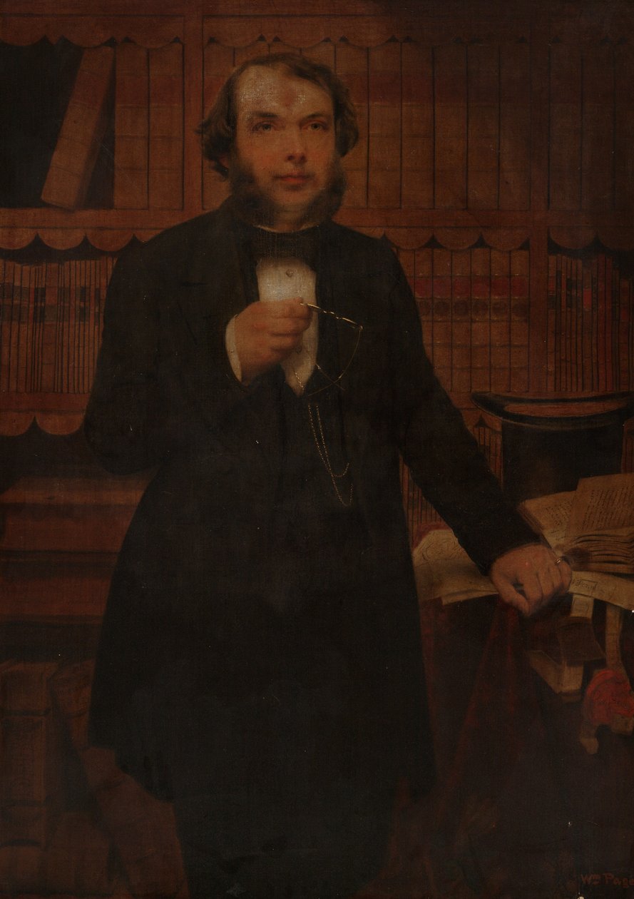 Henry Stevens (1819-1886), B.A. 1843, M.A. 1846 autorstwa William Page