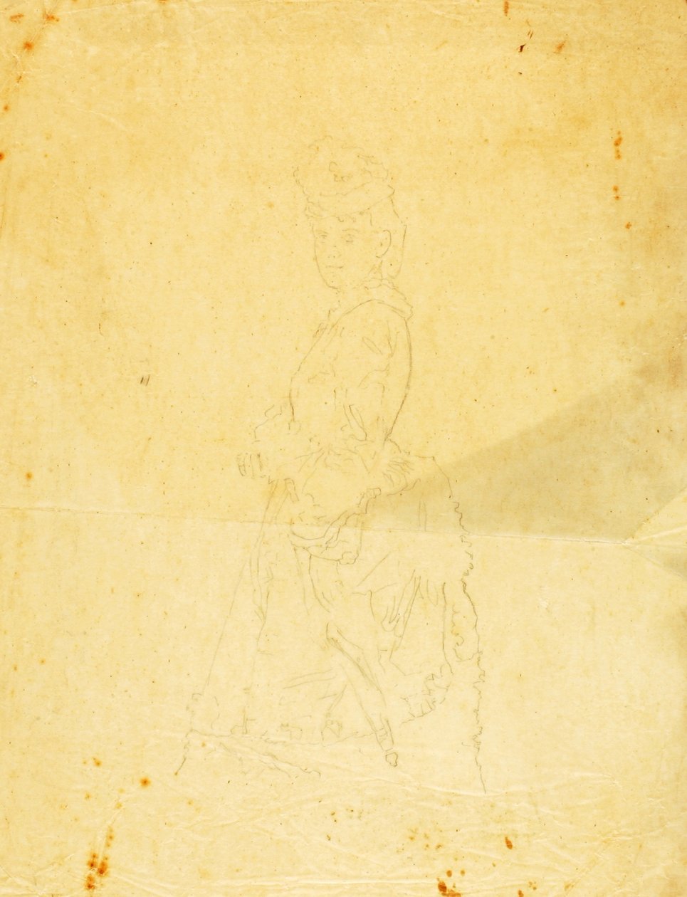 Młoda dama w popołudniowej sukience autorstwa William Page