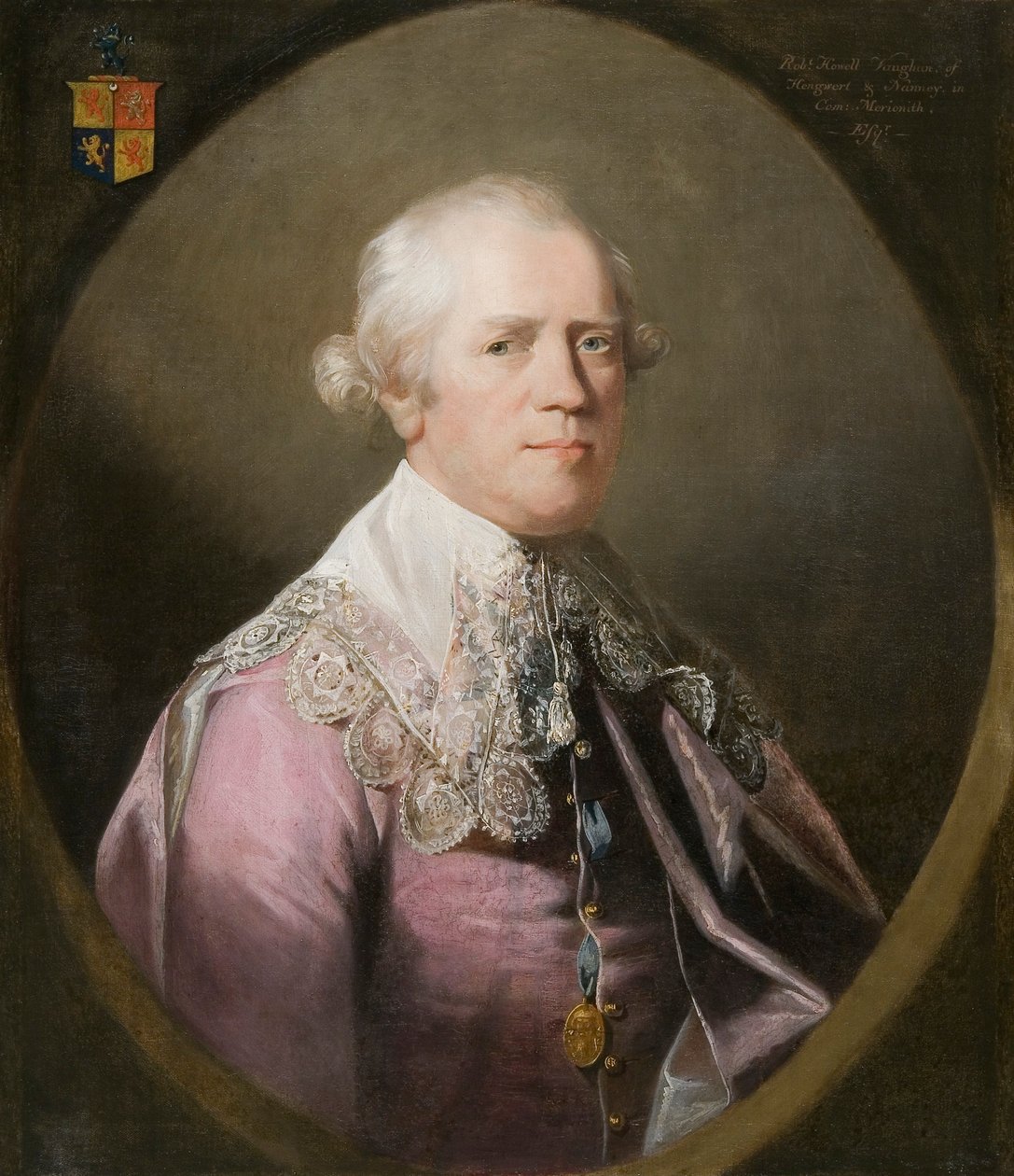 Robert Howell Vaughan, 1738-1792, c1784. autorstwa William Parry
