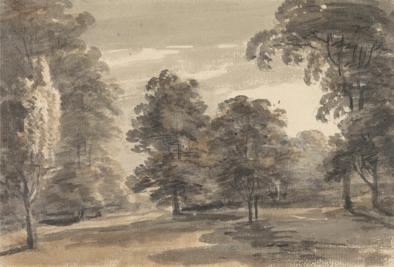 Polana w lesie autorstwa William Pars