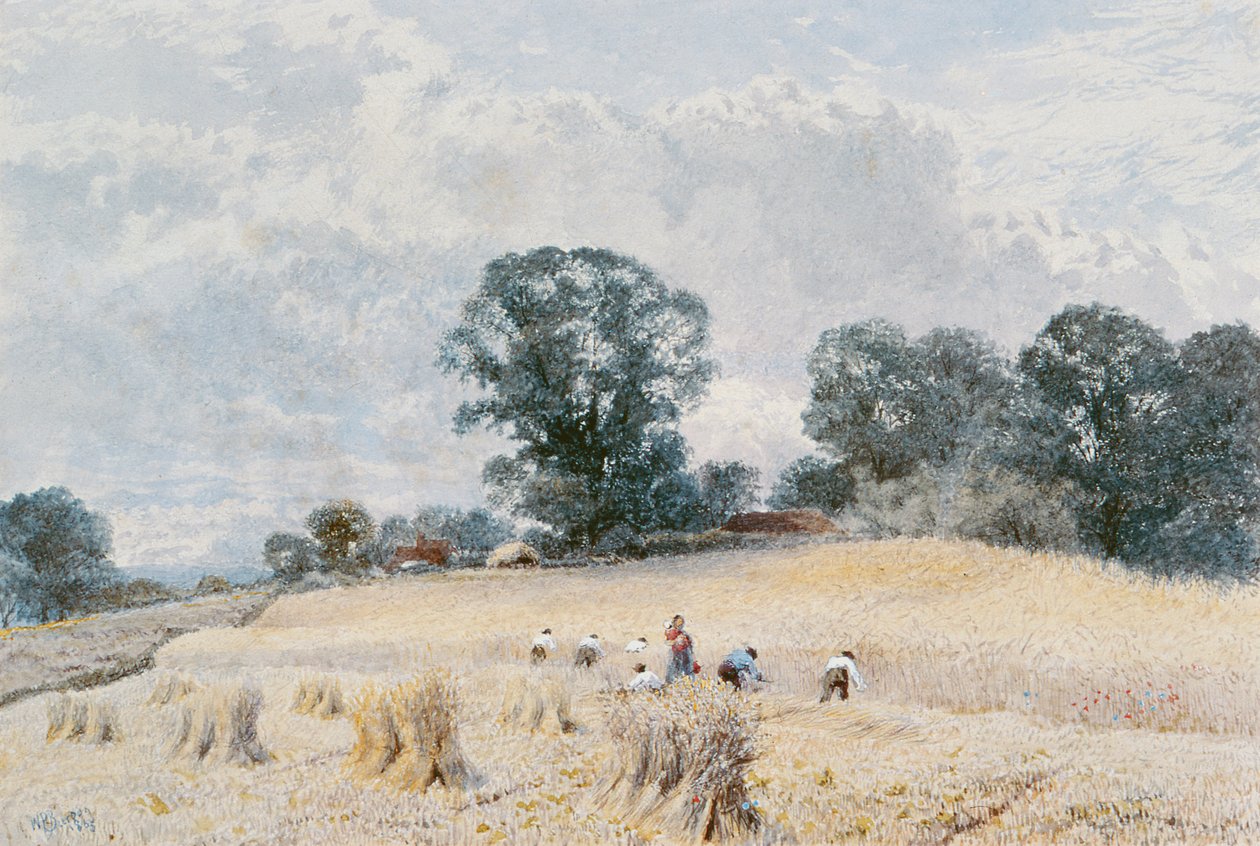 Żniwa autorstwa William Paton Burton