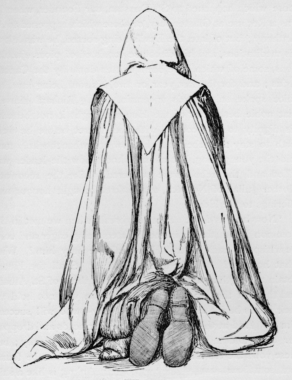 Mnich Zakonu Św. Benedykta, c1897 autorstwa William Patten