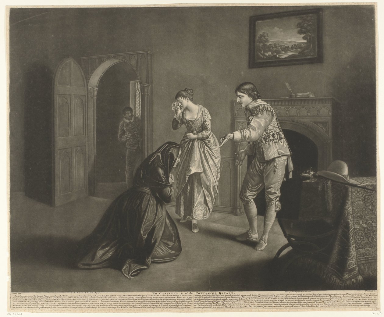 Nagana matki Kontynent kawalera Bayarda autorstwa William Pether