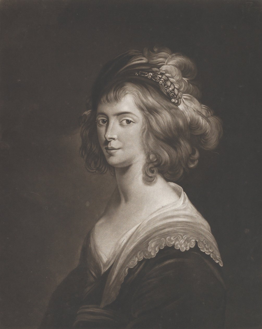 Portret Zuzanny Lunden, siostry Heleny Fourment, 1769. autorstwa William Pether
