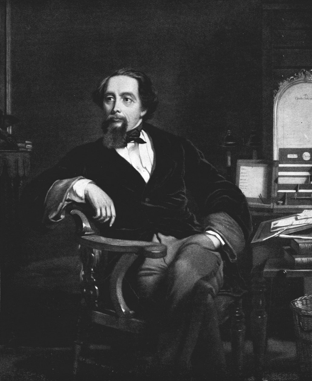 Karol Dickens 1812-1870, 1859, 1912 autorstwa William Powell Frith