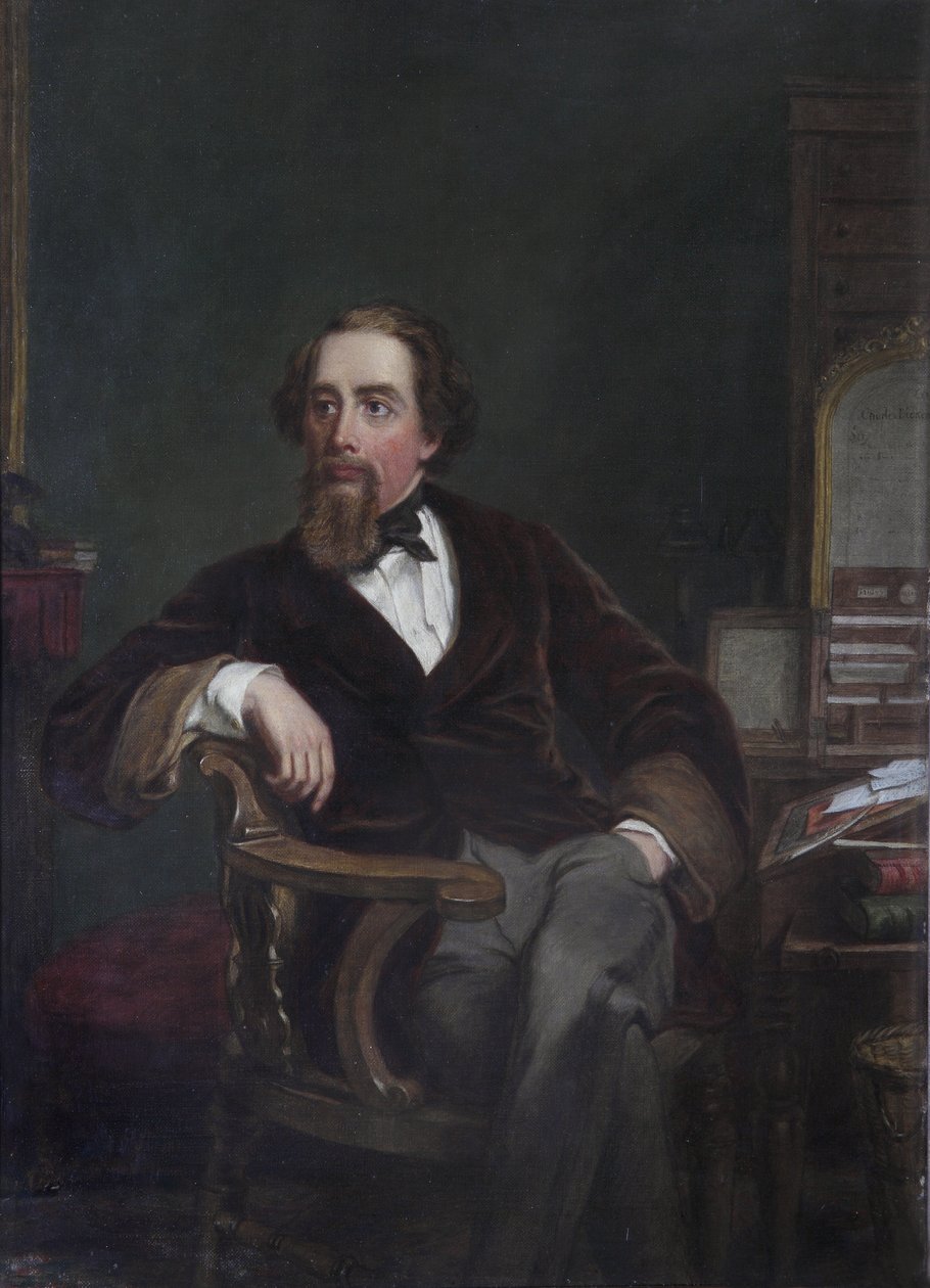 Karol Dickens, 1886 autorstwa William Powell Frith