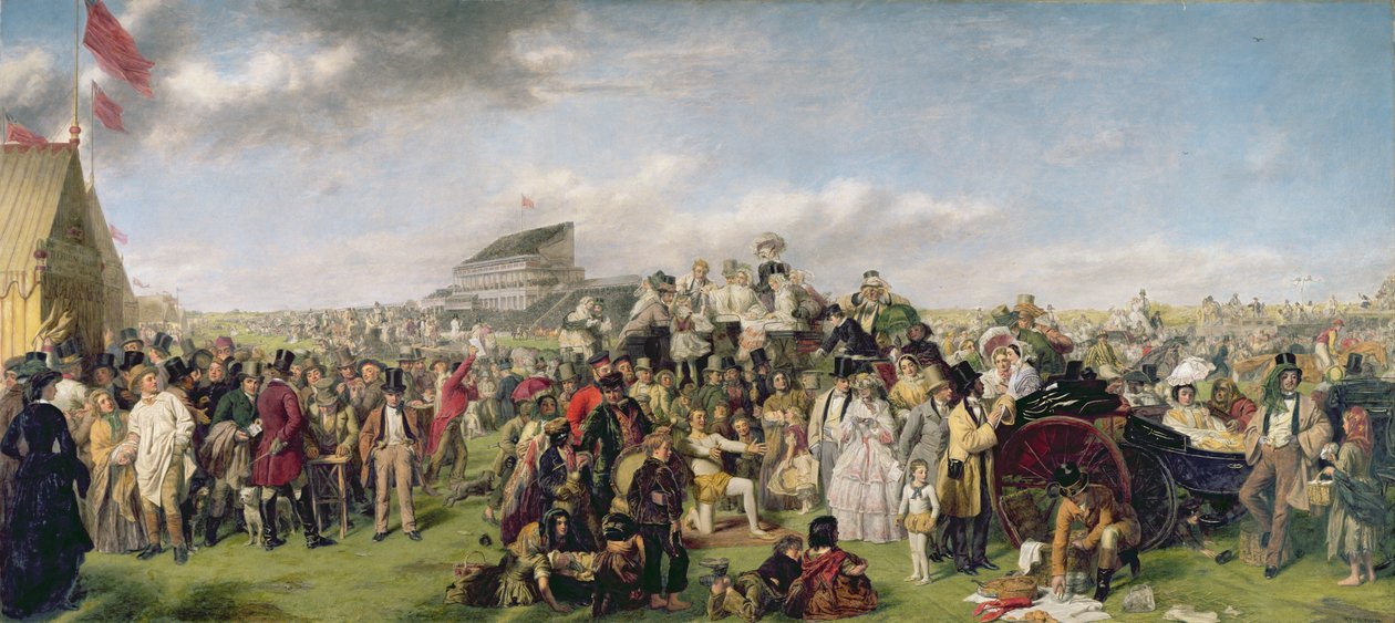 Dzień Derby (1856) autorstwa William Powell Frith