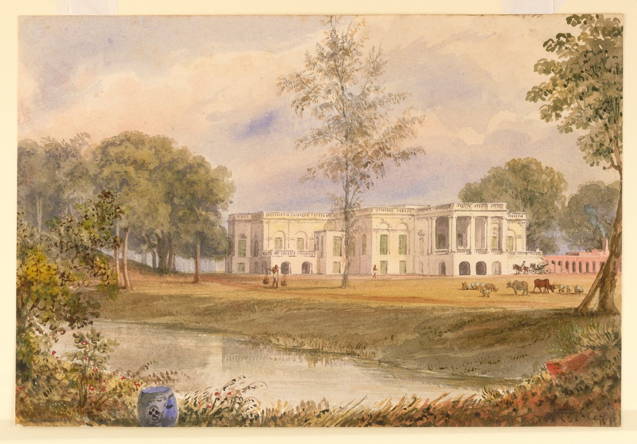 Dom Belvedere, Alipur autorstwa William Prinsep