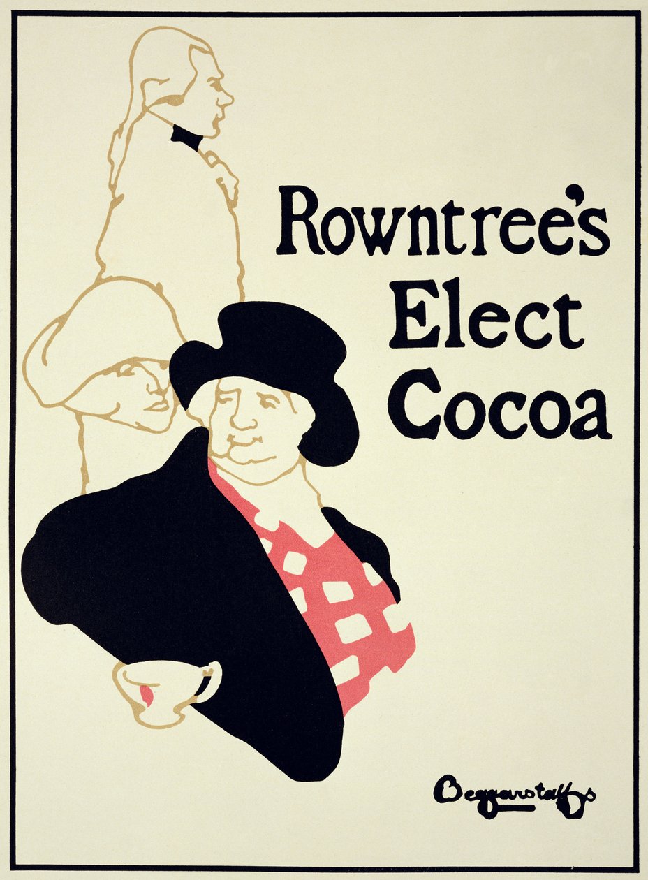 Reprodukcja plakatu reklamującego „Rowntree