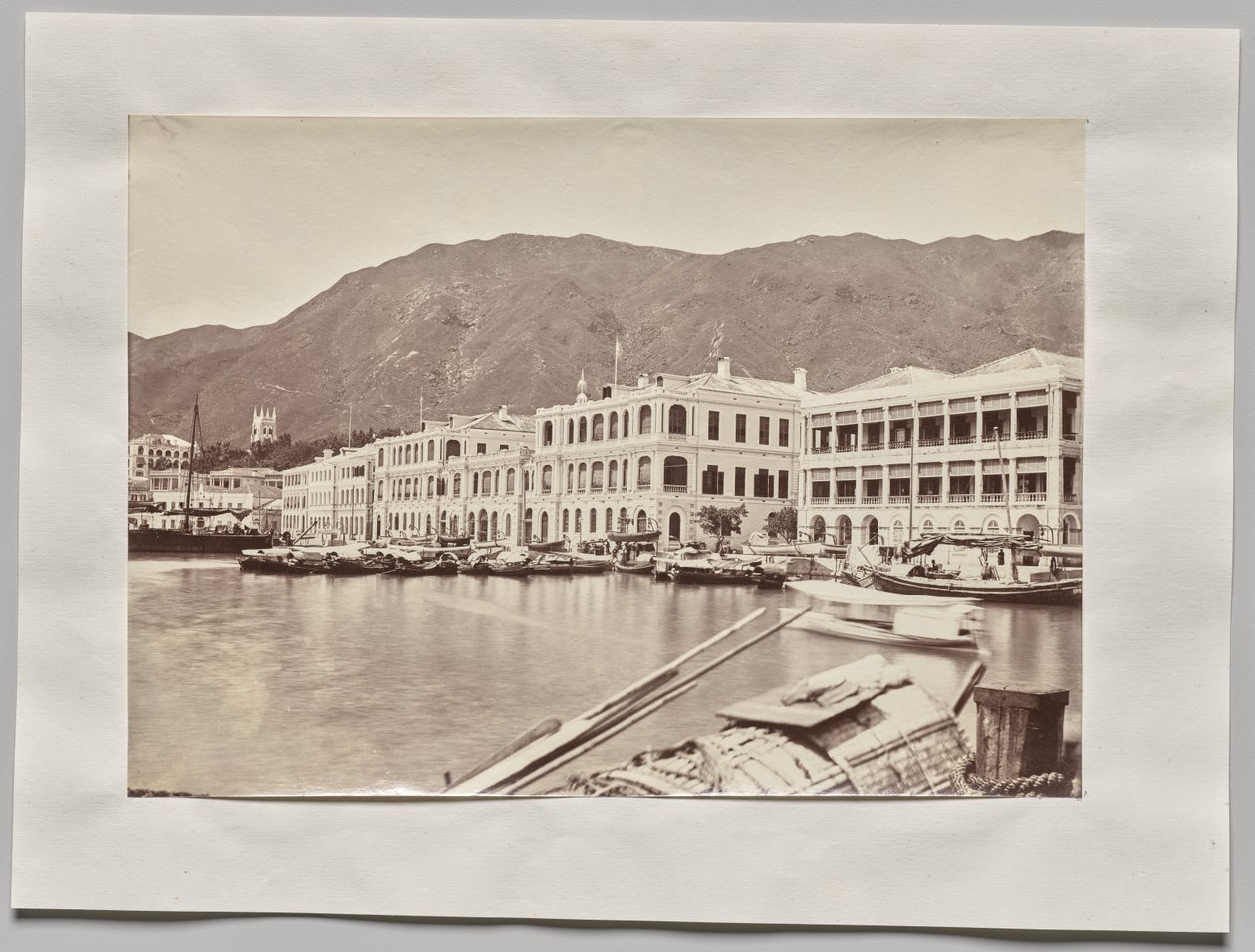 Bez tytułu (Widok na Praya, patrząc na wschód, Hongkong) autorstwa William Pryor Floyd