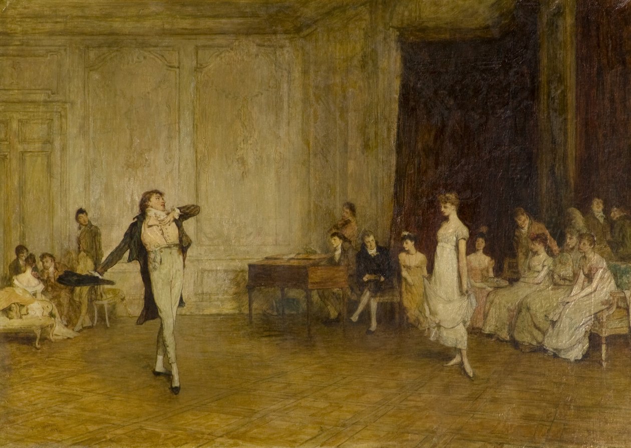 Jej pierwszy taniec autorstwa William Quiller Orchardson