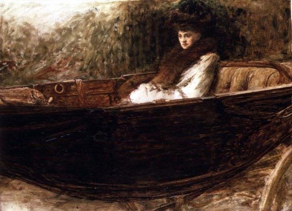 Pani w Landau autorstwa William Quiller Orchardson