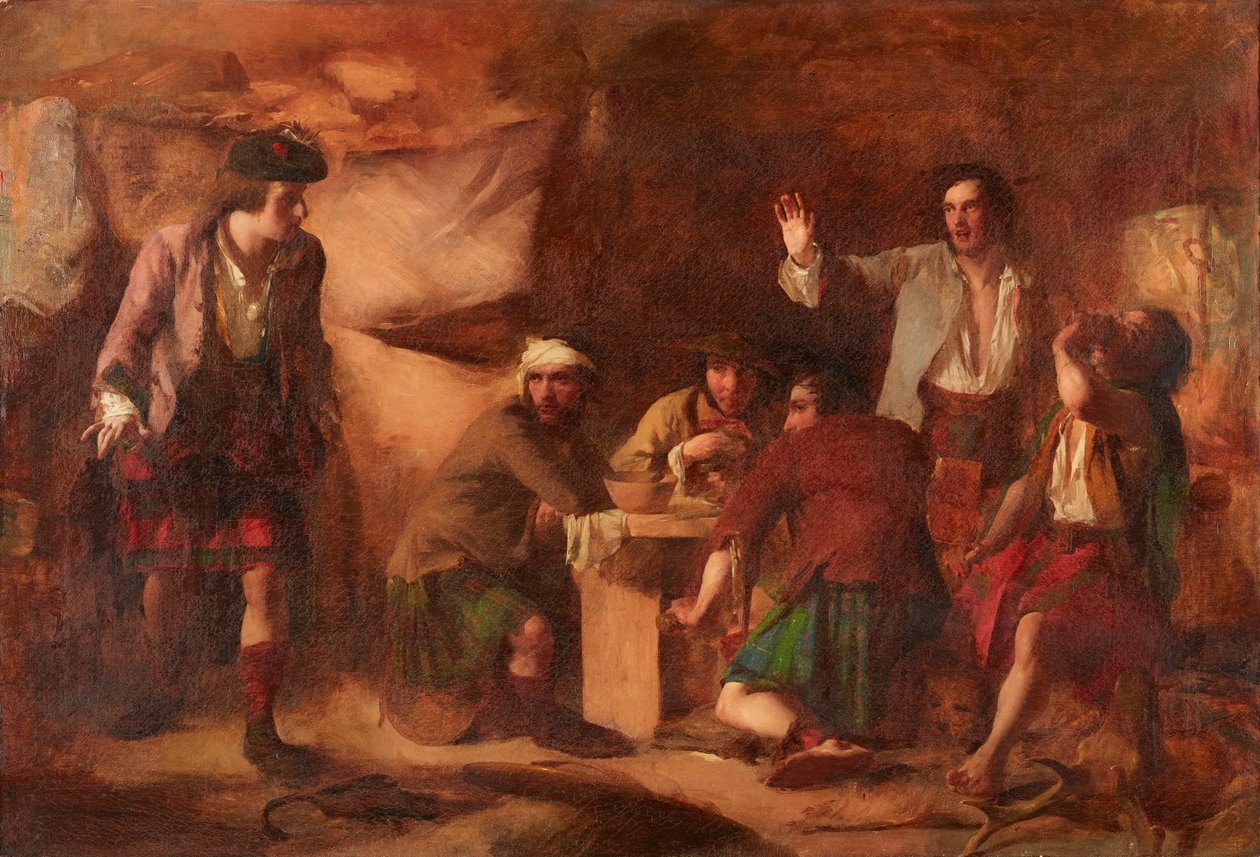 Książę Karol Edward i Katarzyny (olej na płótnie) autorstwa William Quiller Orchardson