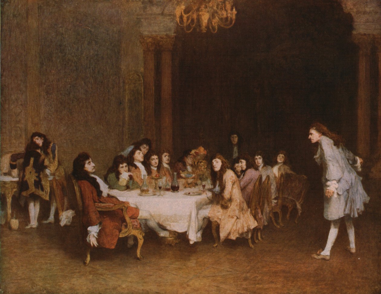 Incydent Voltaire, 1883-1907, c1930. autorstwa William Quiller Orchardson