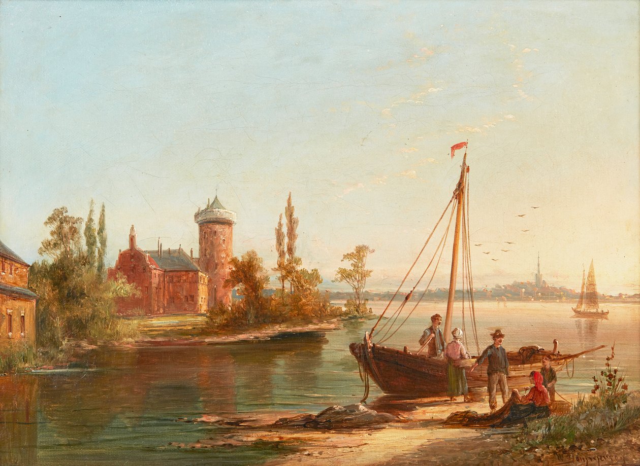 Zandorp (olej na płótnie) autorstwa William R. Dommersen
