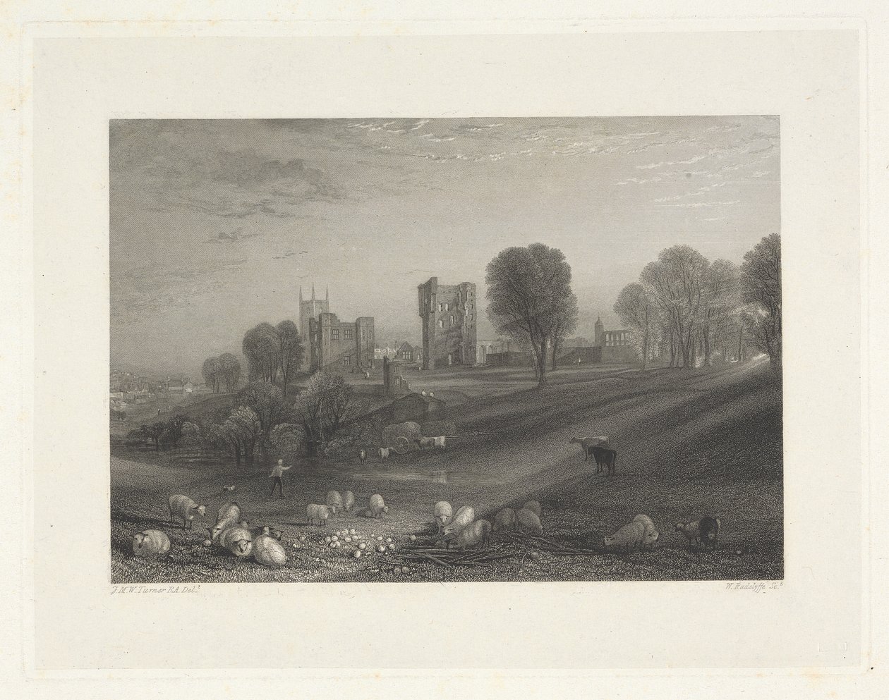 Ashby de la Zouch, Leicestershire Policía llankaymanta autorstwa William Radclyffe