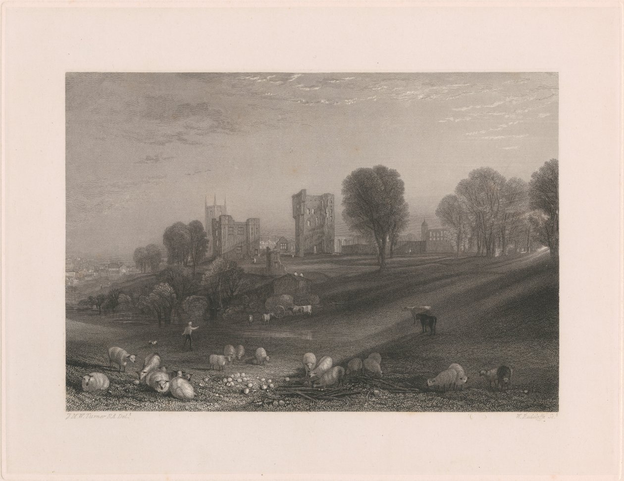 Ashby de la Zouch, Leicestershire autorstwa William Radclyffe