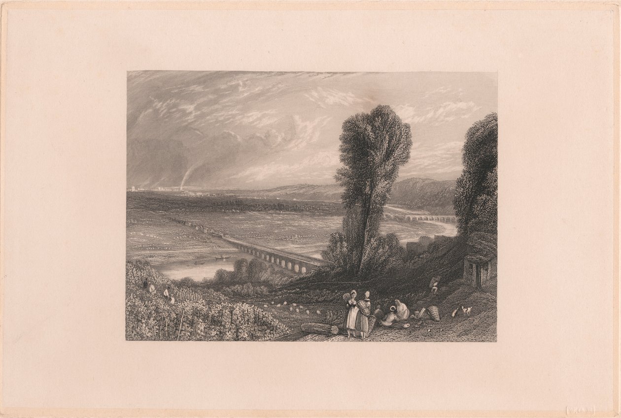 Most St. Cloud & Sevres autorstwa William Radclyffe