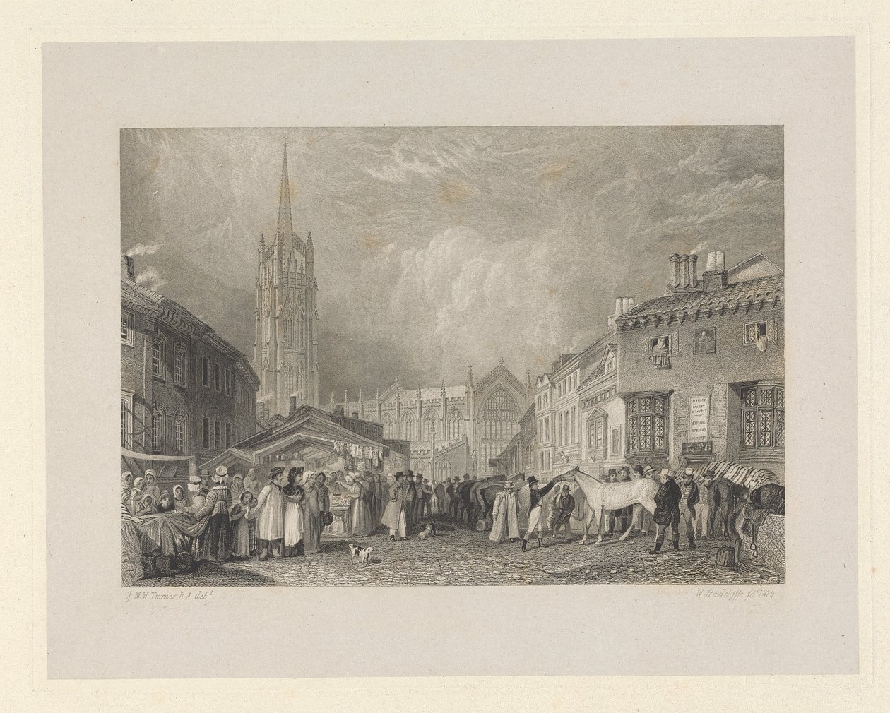 Louth, Lincolnshire autorstwa William Radclyffe