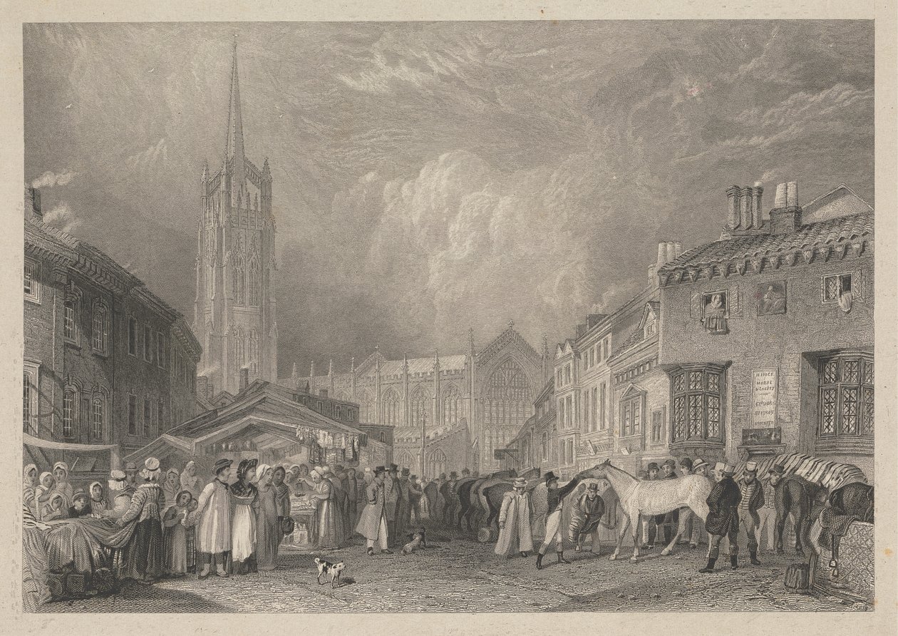 Louth, Lincolnshire autorstwa William Radclyffe