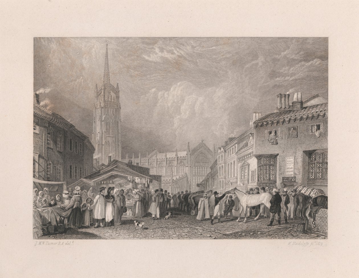 Louth, Lincolnshire autorstwa William Radclyffe