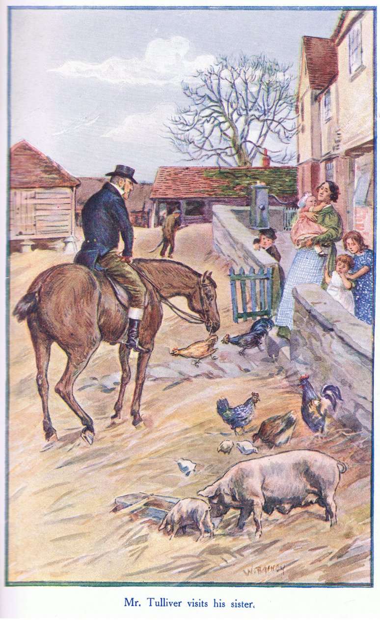Pan Tulliver odwiedza swoją siostrę, lata 30. XX wieku autorstwa William Rainey